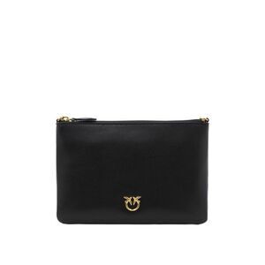 PINKO Love Birds Clutch Bag Women BLACK Clutches